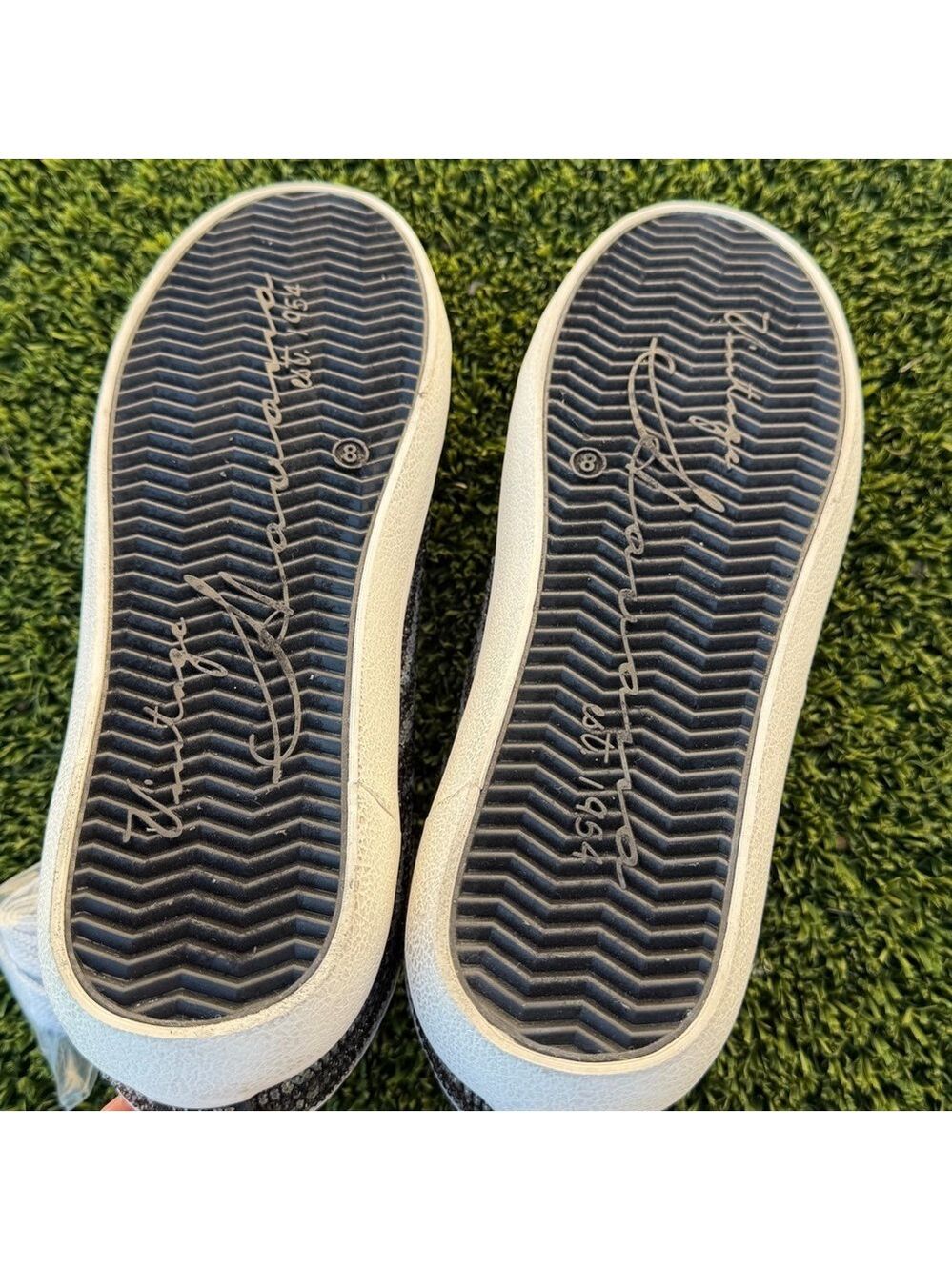 Vintage Havana Sneakers Flair Slip On Wavy Rhinestone Size 8 - Picture 10 of 12